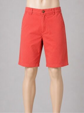 Vineyard Vines Men’s Coral Flat Front Chino Shorts